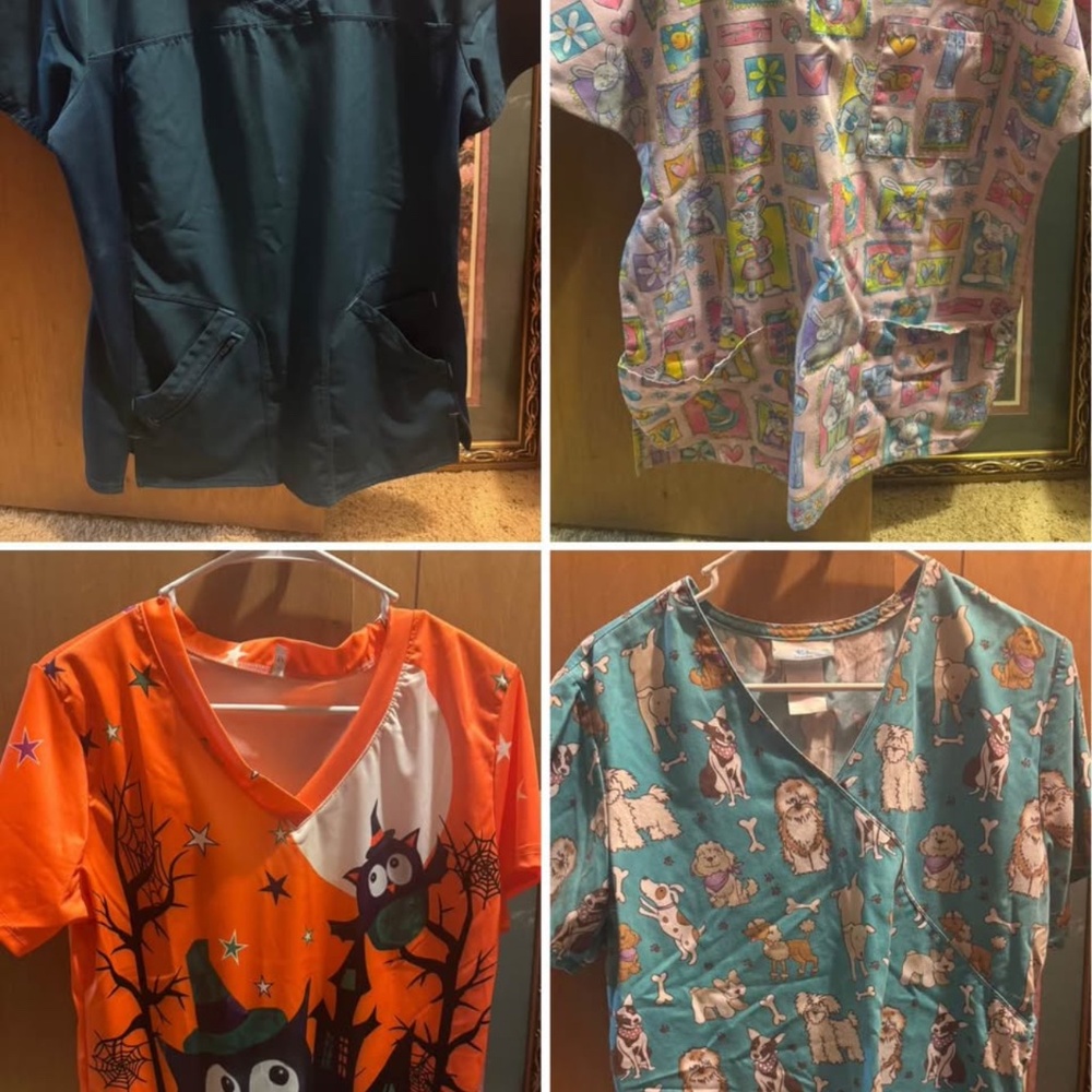 Scrub Tops - Picture 2 of 5